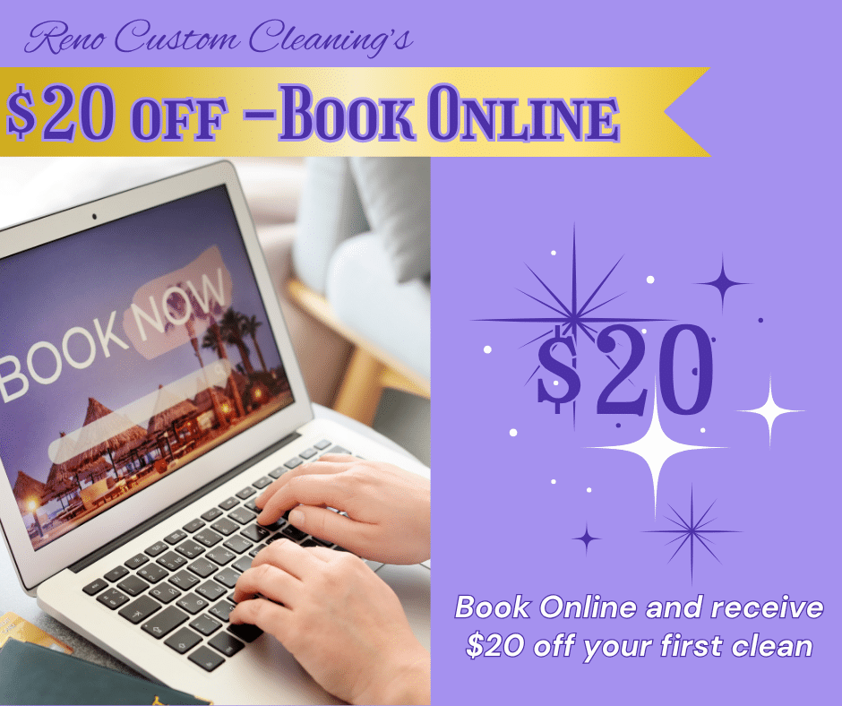Facebook ad 50% OFF Top to Bottom Cleaning when booking Weekly or Biweekly Service (1)