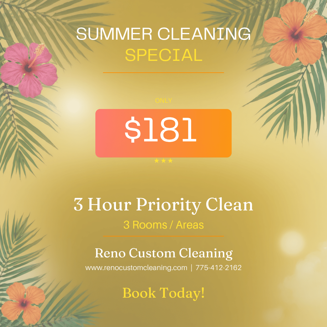 Summer Cleaning Special Flyer
